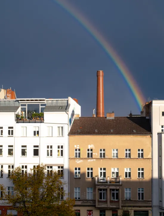 Rainbow over Berlin